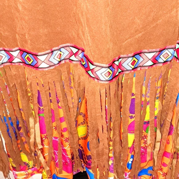 COPY 3 For 45$ - A 3 piece 70's hippie costume . NWOT - Picture 6 of 7